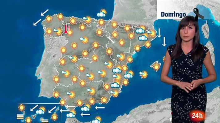 El tiempo - Ascenso notable de las temperaturas para este domingo