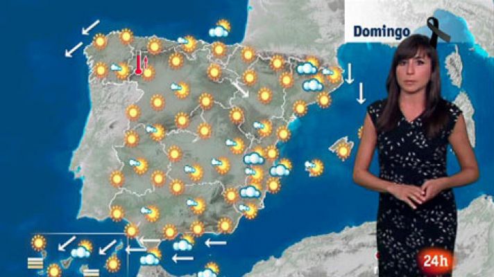 El tiempo - Ascenso notable de las temperaturas para este domingo