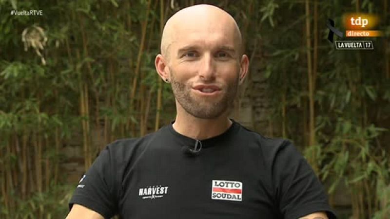 Vuelta 2017: La trabajada carrera del polaco Tomasz Marczynski