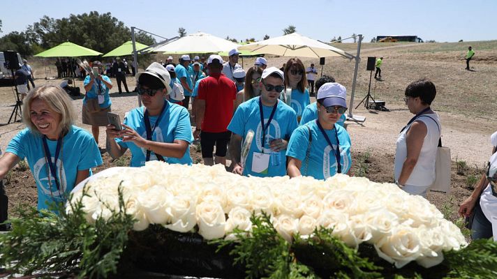 Telediario 1 - Nueve años del fatídico accidente de Spanair