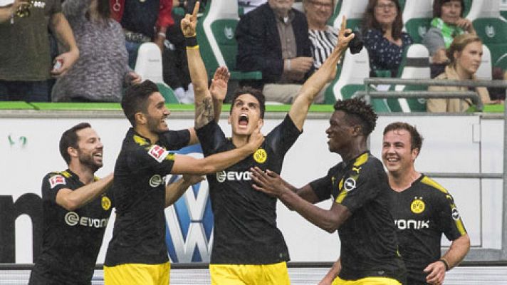 Telediario 1 - Bartra firma un golazo y lo dedica a las víctimas de los atentados