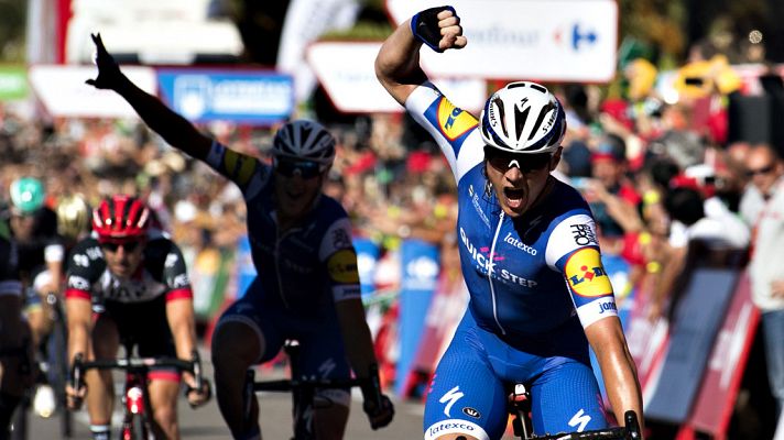 Vuelta 2017 | Lampaert sorprende, gana la segunda etapa y es nuevo líder