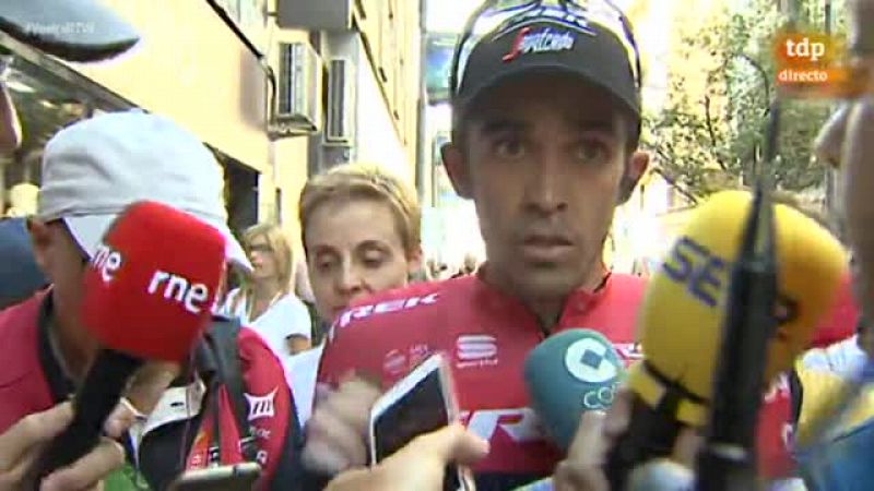 El ciclista de Pinto ha sufrido en la llegada de la Vuelta a Andorra y se ha dejado 2'33'' en meta respecto a los favoritos.