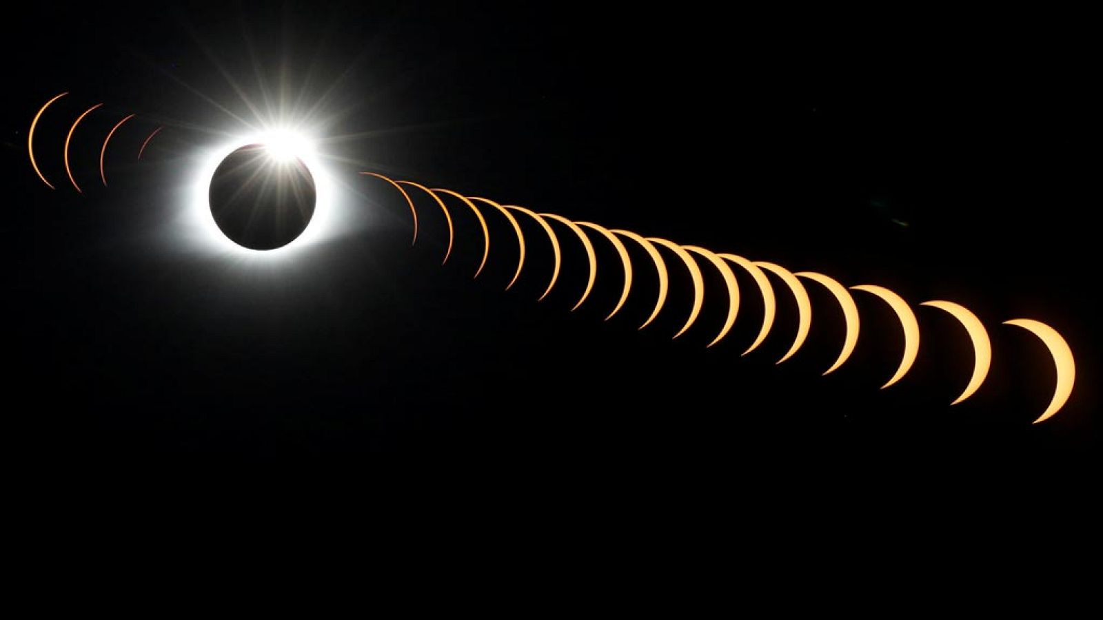 El eclipse más visto y fotografiado de la historia