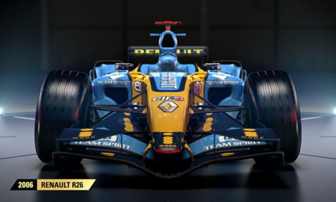 Así lucen los Renault clásicos en 'F1 2017'