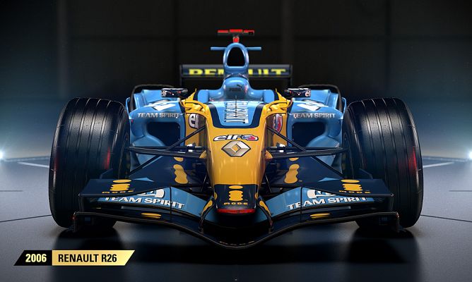  - Así lucen los Renault clásicos en 'F1 2017'