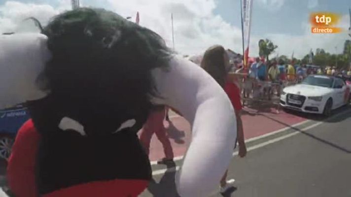 Vuelta ciclista a España - Vuelta 2017 | Así fue la etapa 5 desde las cámaras 'on board' de los ciclistas