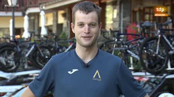 Vuelta ciclista a España - Vuelta 2017 | El irlandés Conor Dunne y sus 2,04 metros de altura