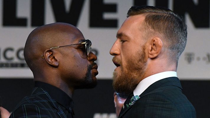 Telediario 1 - Mayweather y Mcgregor, el combate de los mil millones de dólares