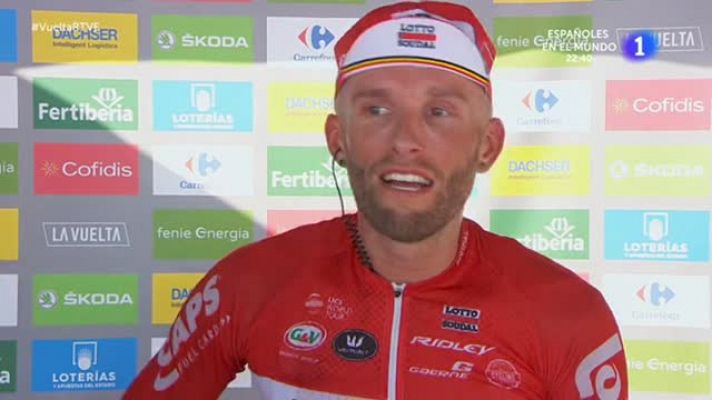 Vuelta 2017 | Tomasz Marczynski: "Sabía que podía conseguir una etapa y hoy ha sido el día"