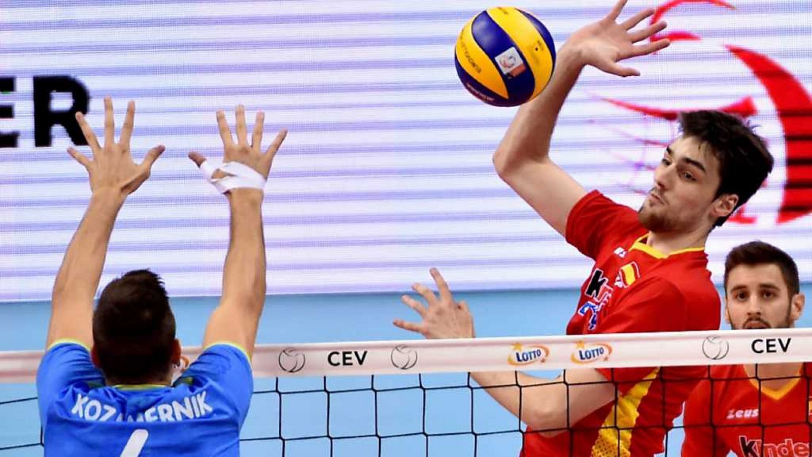 Voleibol - Campeonato de Europa Masculino: España - Eslovenia