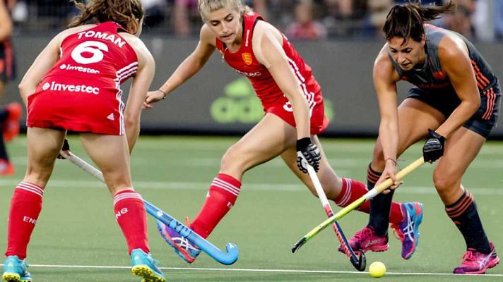 Hockey hierba y sala - Cto. de Europa Femenino. 2ª Semifinal: Holanda-Inglaterra