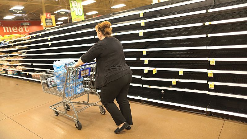 Los metereólogos prevén que se producirán inundaciones devastadoras en el estado de Texas debido al huracán Harvey