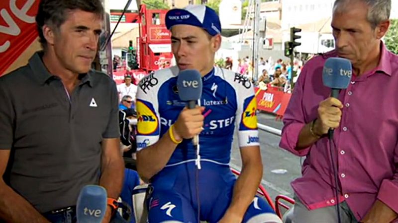 El corredor del Quick-Step analiza la Vuelta y explica los motivos de su fichaje por el equipo británico.