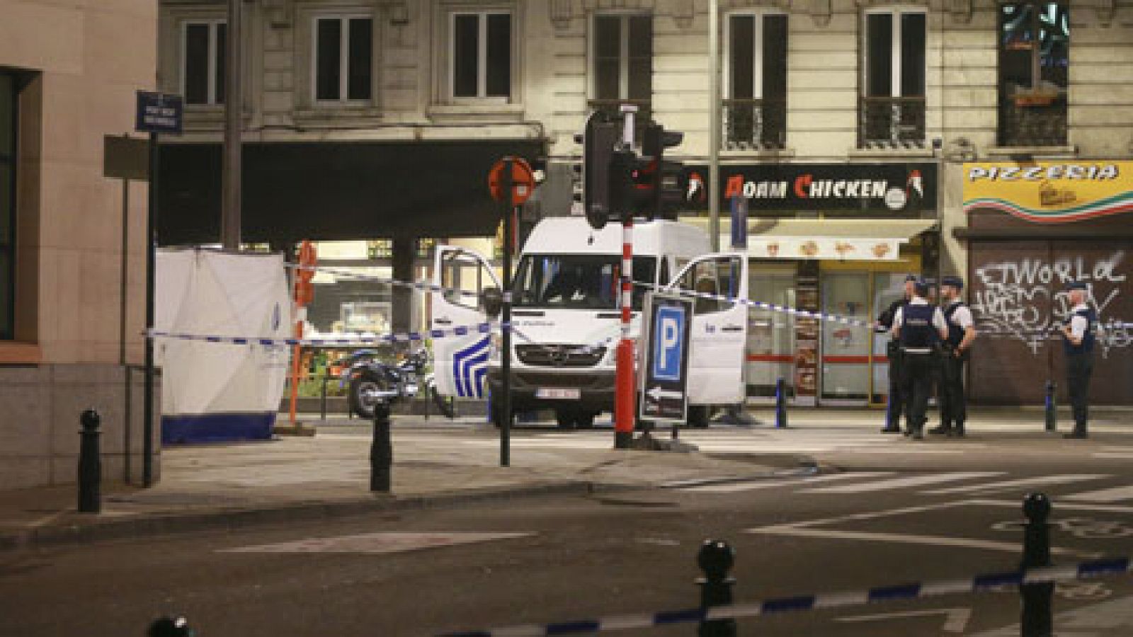Informativo 24h: La Policía belga abate a un hombre que atacó a dos militares | RTVE Play