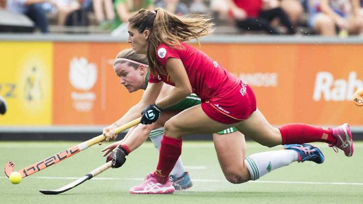 Hockey hierba y sala - Cto. de Europa Femenino 5º-8º puesto: España - Irlanda