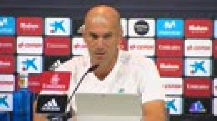 Zidane: "Cristiano no se va a mover de aquí"