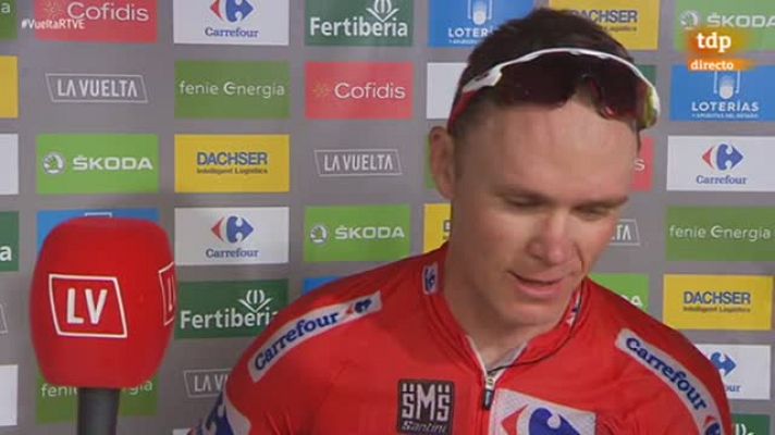 Vuelta ciclista a España - Vuelta 2017 | Froome: "Lo de hoy ha sido increíble"