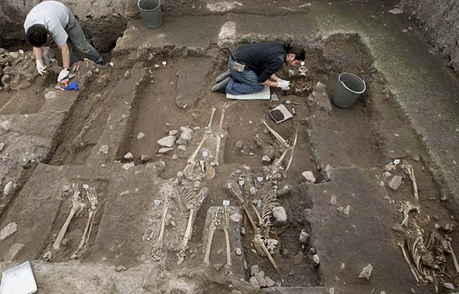 Los huesos unen a indígenas y colonos en México D.F. | Ver