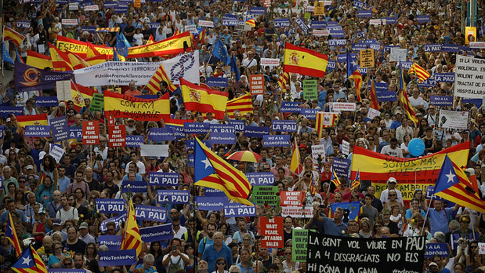 Telediario 1: Telediario 1 en 4' - 28/08/17 | RTVE Play