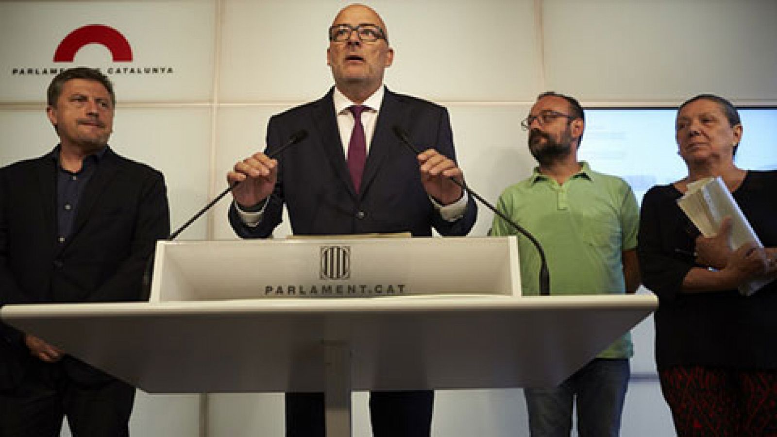 Junts pel sí y la CUP pretenden aprobar antes del 1 de octubre la ley de transitoriedad de Cataluña