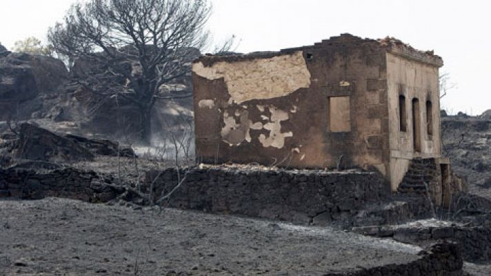 Controlado el incendio de Fermoselle, en Zamora