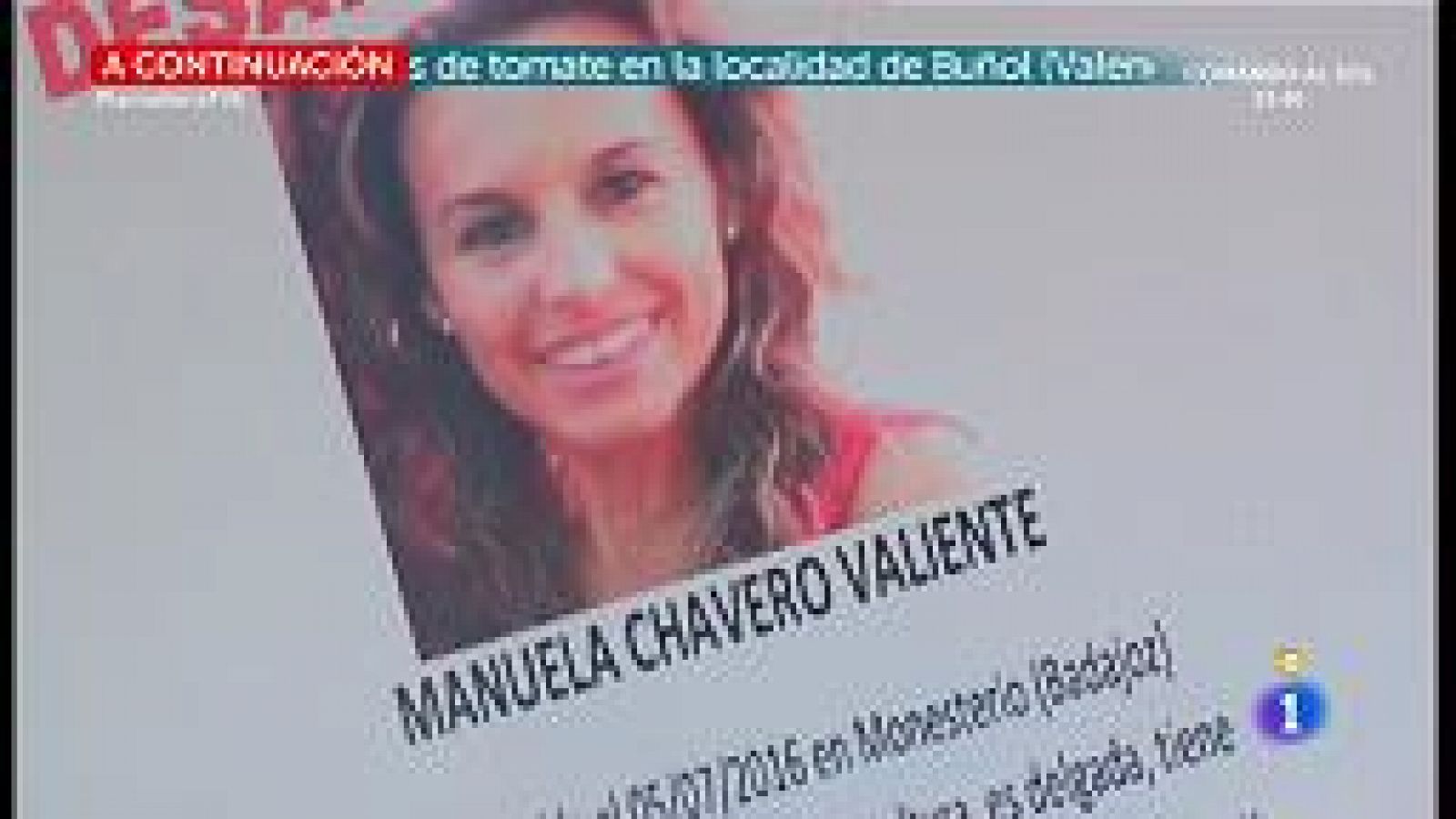 Recogen más pruebas en el caso de Manuela Chavero