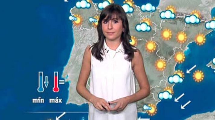 Precipitaciones fuertes en el este peninsular y en Baleares