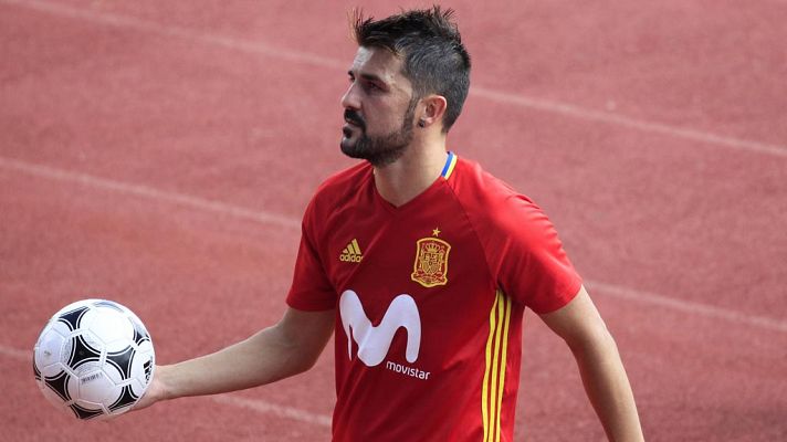 David Villa: "Morata es el futuro de la selección española"