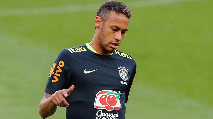 Telediario 1 - Minguella avisó de la marcha de Neymar