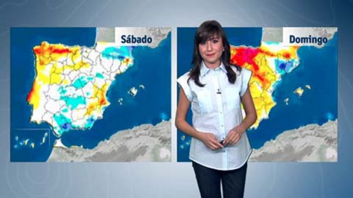 Precipitaciones en el área cantábrica, noreste de Cataluña y Canarias