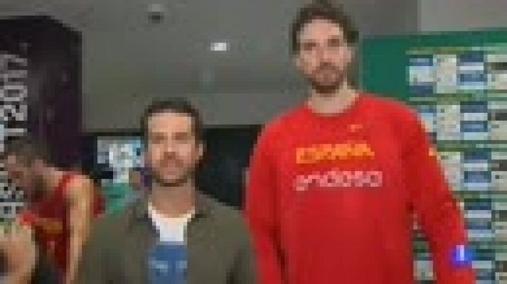 Telediario 1 - Gasol: "Hemos jugado un buen partido"