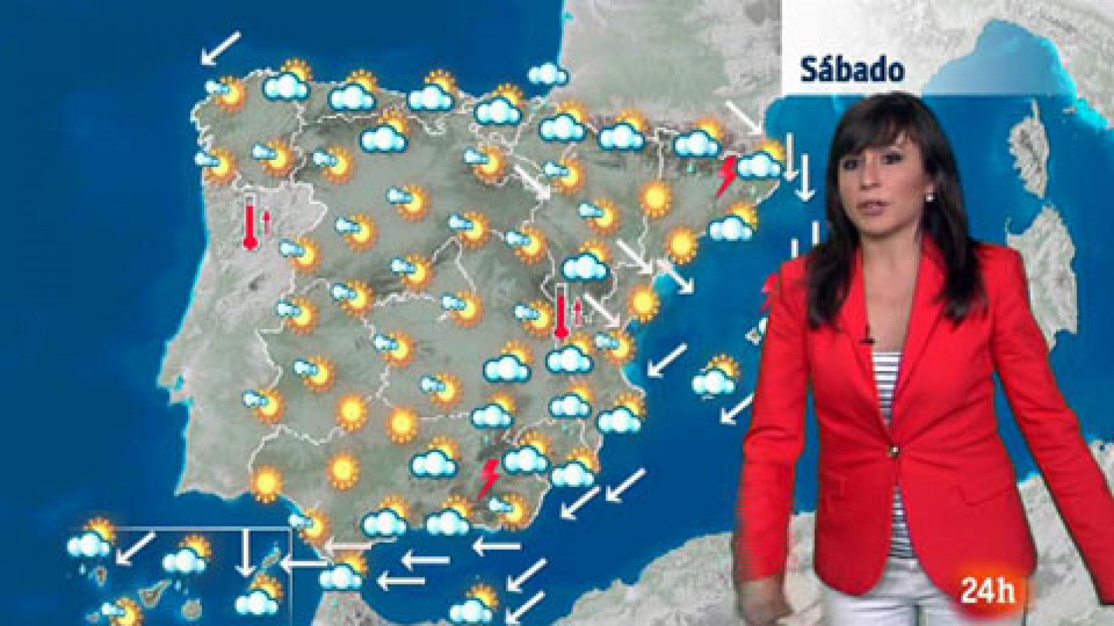 El tiempo: Tormentas intensas en Cataluña y temperaturas bajas | RTVE Play