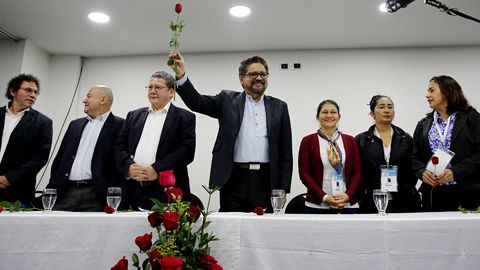 Las FARC se transforman en un partido político, la Fuerza Alternativa Revolucionaria del Común