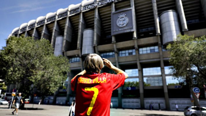 Telediario 1 - España e Italia se la juegan en el Bernabéu para estar en Rusia