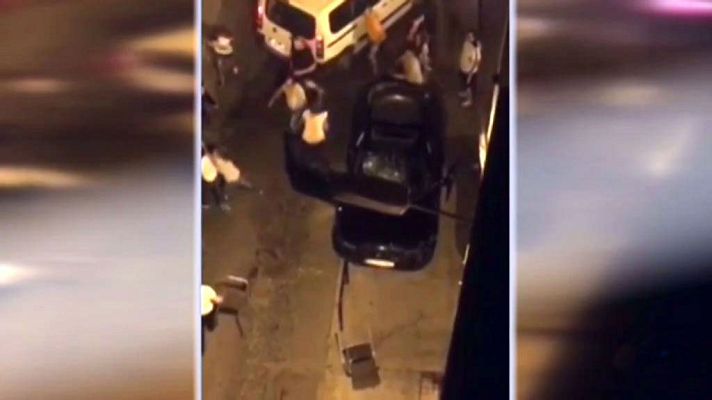 Telediario 1 - Un atropello múltiple desata el pánico en Huelva