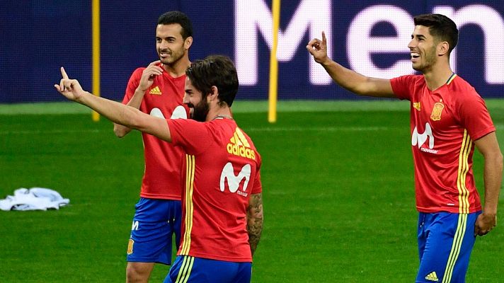 Telediario 1 - Isco y Asensio, los hombres del momento en la selección