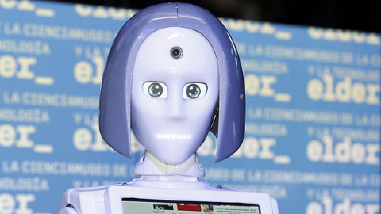 Telediario 1: La primera robot humanoide que llega a España es la nueva guía del museo Elder de Las Palmas   | RTVE Play