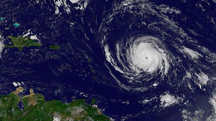 El huracán Irma sube a categoría 4