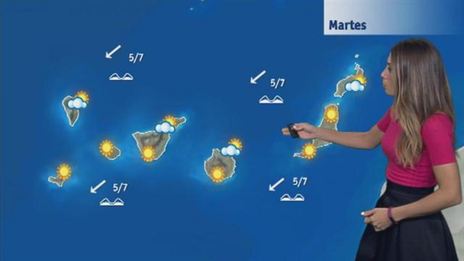 El tiempo en Canarias - 05/09/2017