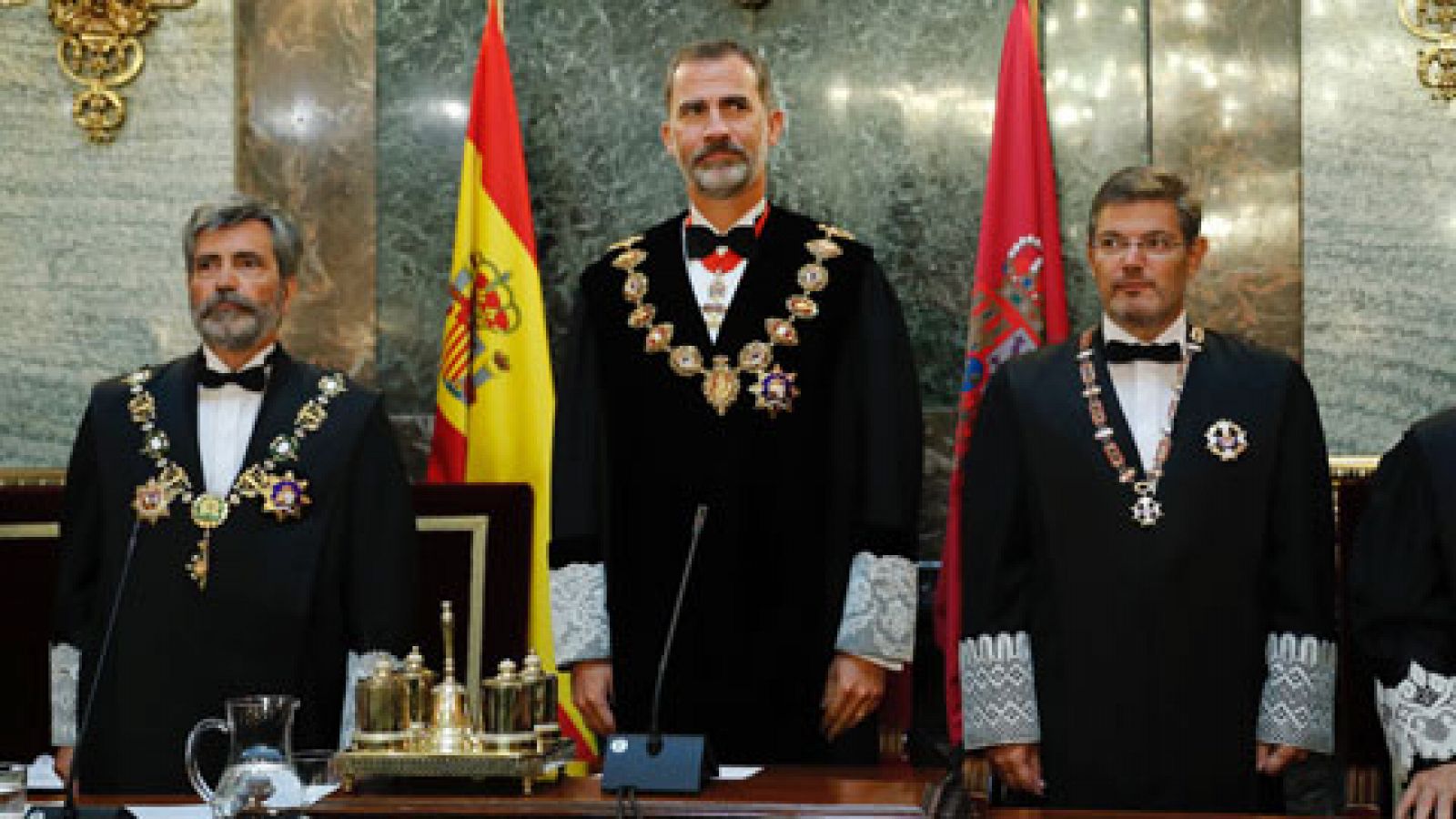 Telediario 1: El fiscal general del Estado garantiza una actuación "firme" en defensa de la unidad de España | RTVE Play