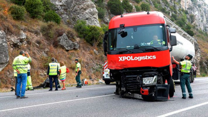 Cinco personas de la misma familia fallecen en un accidente de tráfico en Pancorbo, en Burgos
