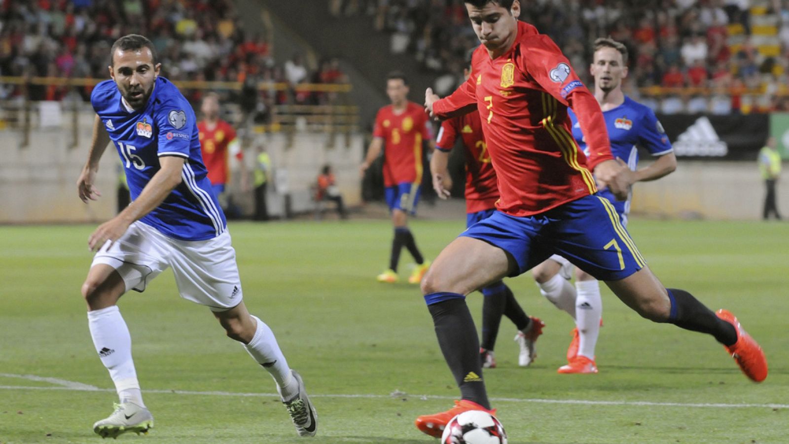 Morata, con ganas de gol ante Liechtenstein | Ver