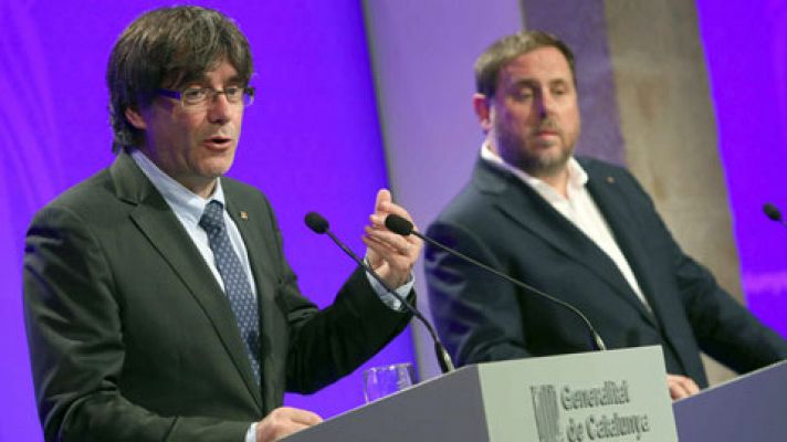 Puigdemont acusa al Gobierno de fomentar el "miedo"