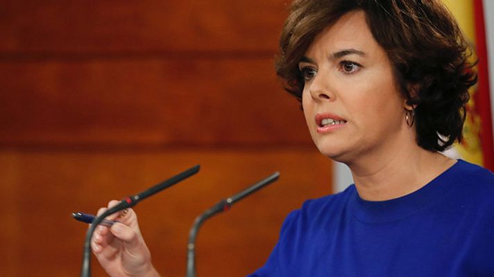 Telediario 1 - El Gobierno pedirá al TC anular las decisiones del Parlament