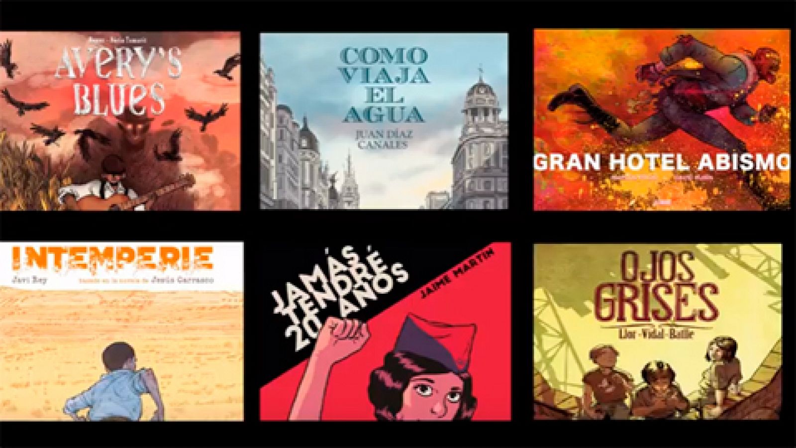El cómic en RTVE.es: Nominados a los Premios Carlos Giménez de Héroes Comic Con M | RTVE Play