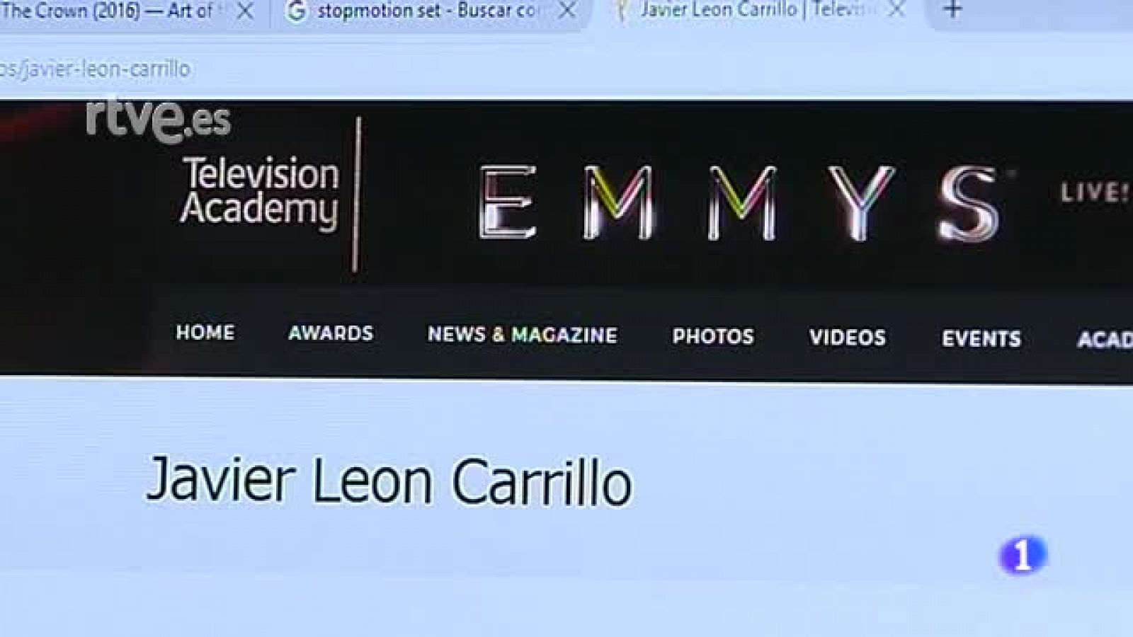 El gaditano Javier León, entre los nominados a los EMMY 2017 | Ver