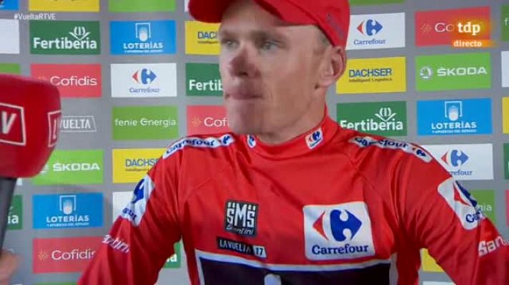Vuelta 2017 | Froome ya sólo espera "pasar los dos próximos días" 