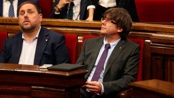 El Constitucional suspende el referéndum de Cataluña de forma cautelar al admitir los recursos del Gobierno