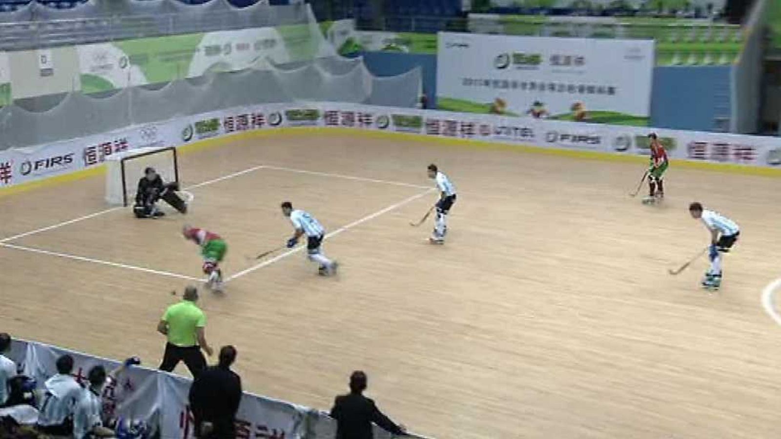 Hockey patines - World Roller Games 2017. Campeonato del Mundo Masculino: 2ª Semifinal: Argentina-Portugal